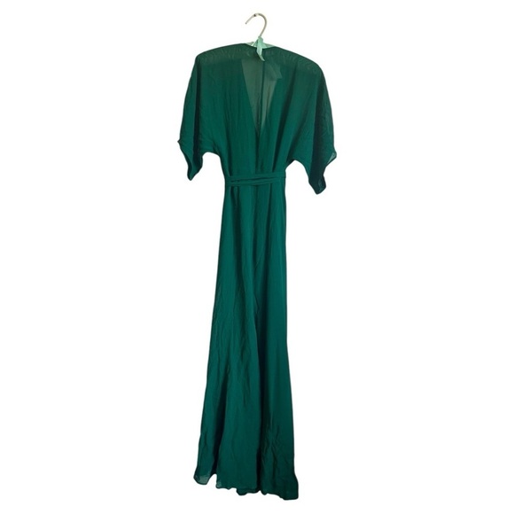 NWOT Reformation Winslow Dress in Evergreen - Picture 4 of 13